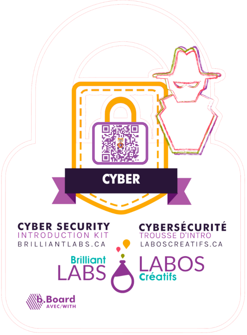 Logo de la cybersécurité de Labos Créatifs