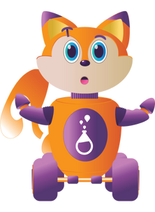 personnage de renard avec sourcils levés
