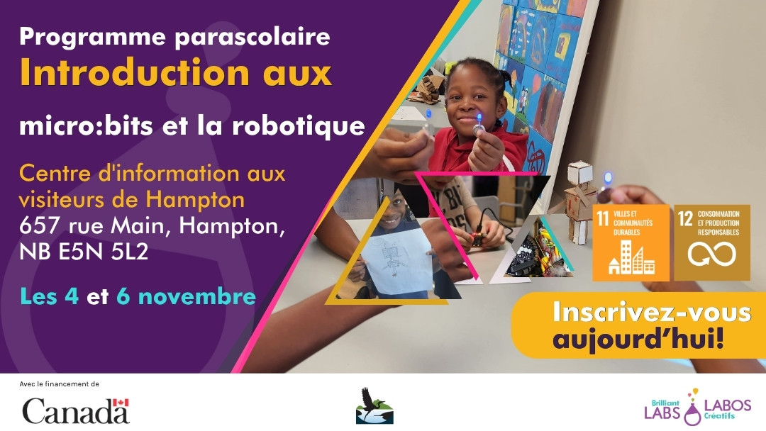 Affiche présentant le programme de Centre d'information touristique de Hampton