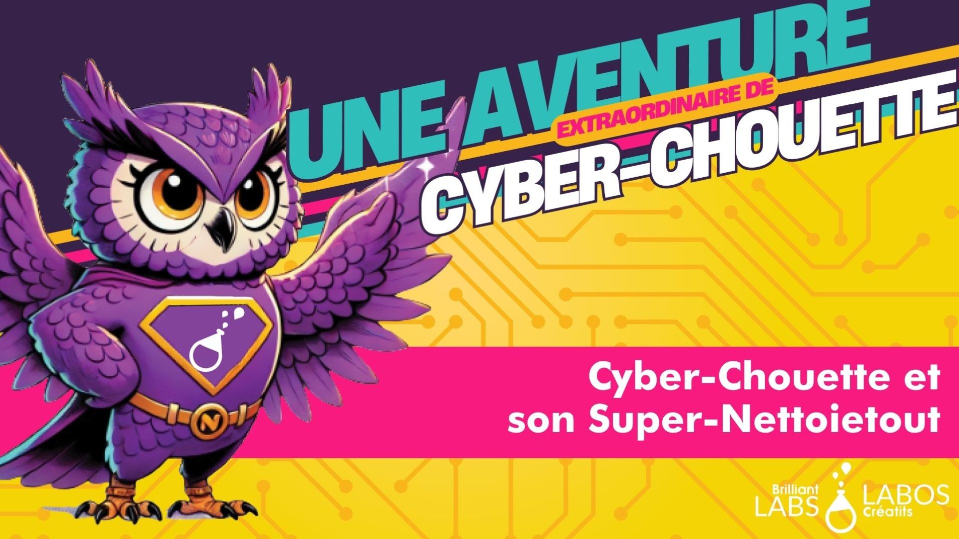 Image de couverture du document « L'aventure du cyber chouette »