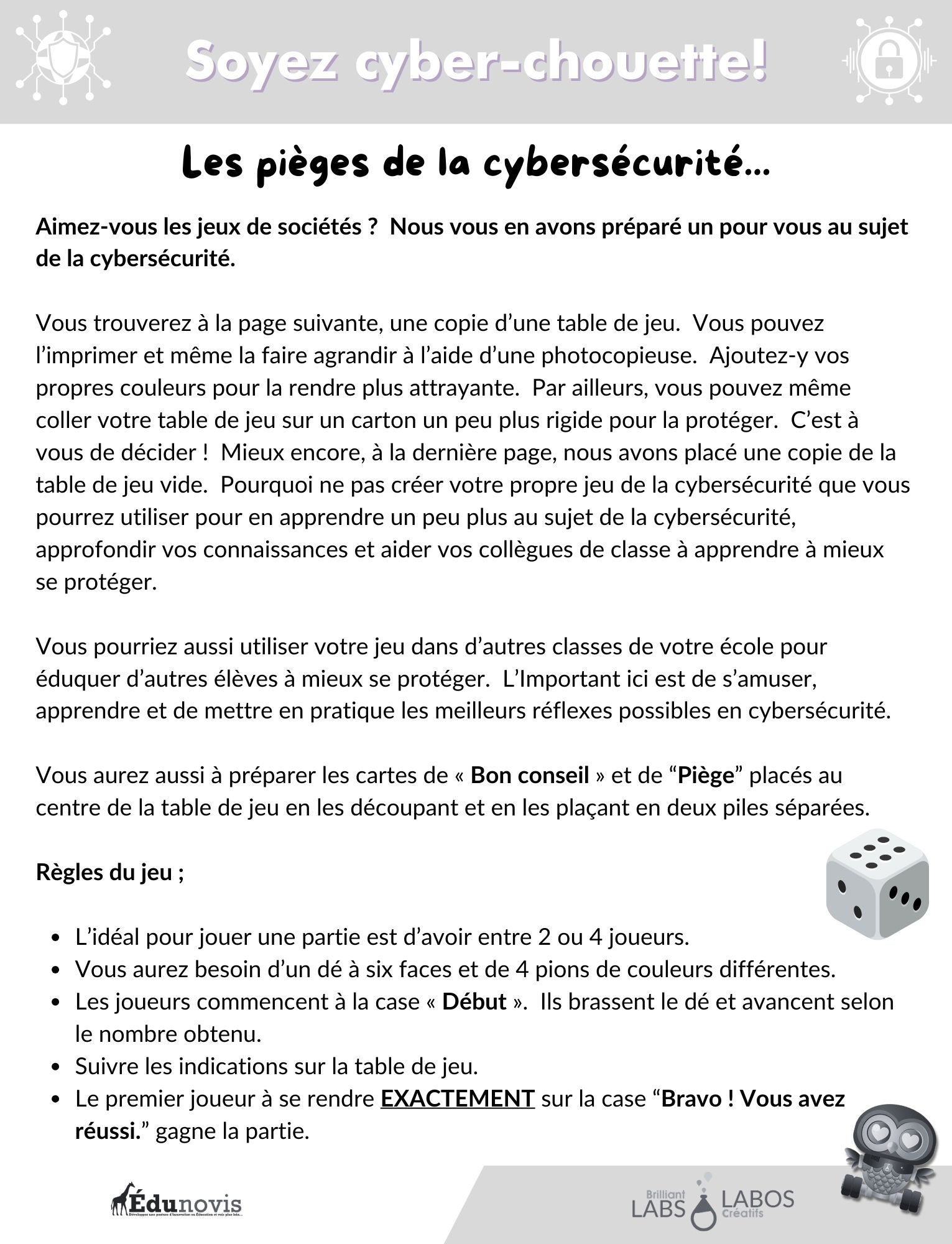 Image de couverture pour le document plateau de jeu