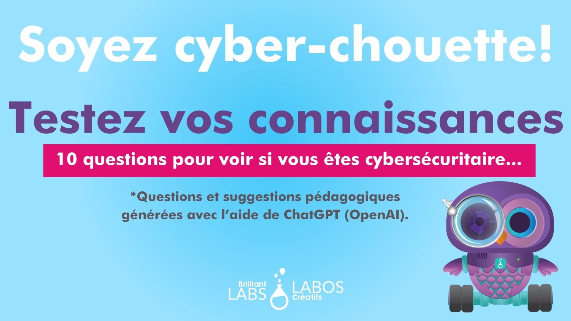 Image de couverture du premier test de connaissances sur la cybersécurité