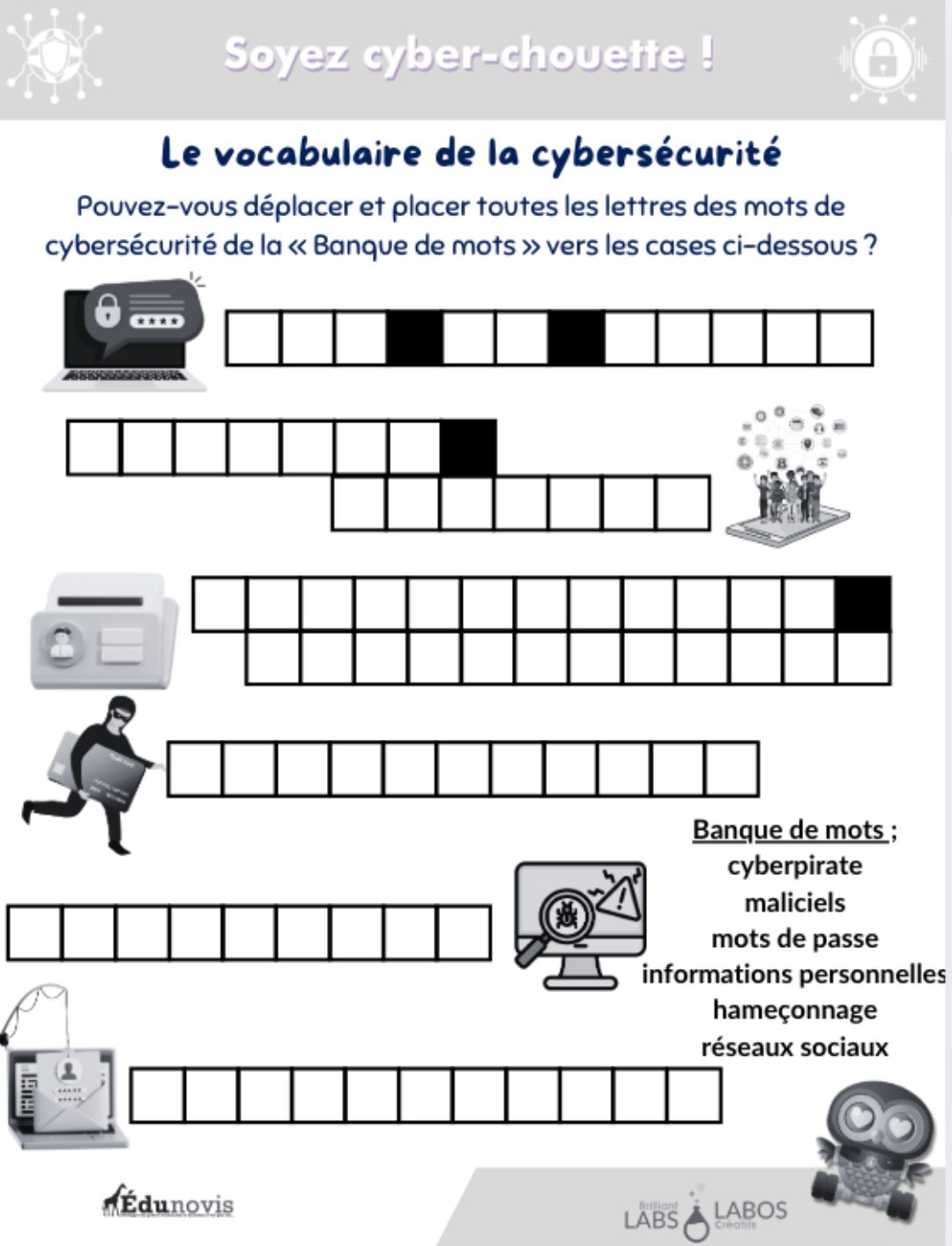 CImage de couverture du premier document sur le vocabulaire de la cybersécurité