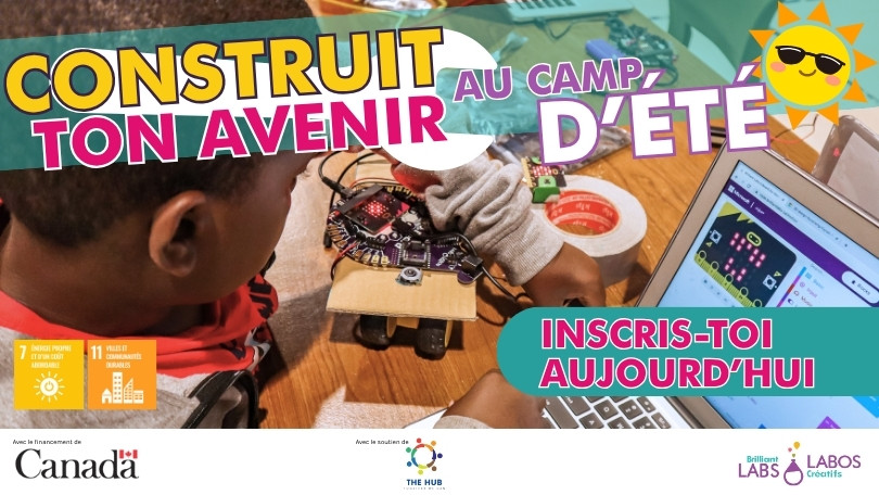 Image de présentation du camp d'été le Hub